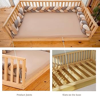 【美品】single size floor bed (希望あればマットレスも) Amazon.com: Montessori Front Open Floor Bed for Babies and